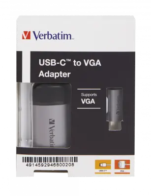 VERBATIM USB-C / VGA adapter