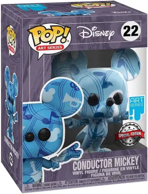 FUNKO POP ARTIST SERIES: MICKEY- CONDUCTOR MICKEY figura