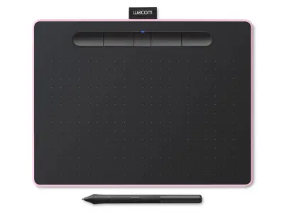 WACOM Intuos M Bluetooth, roza grafična tablica