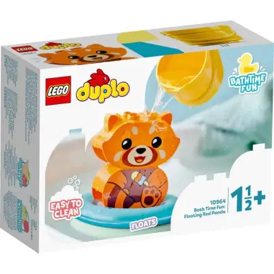 LEGO DUPLO 10964 Zabava med večernim kopanjem: Plavajoči rdeči panda