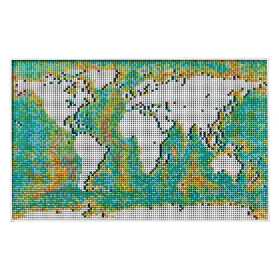 LEGO Art 31203 Zemljevid sveta