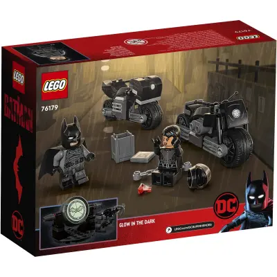 LEGO Super Heroes 76179 Batman in Selina Kyle - zasledovanje z motorjem