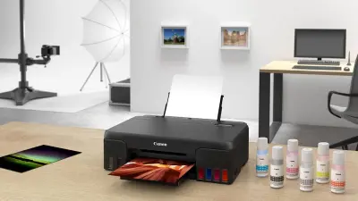 CANON CYAN STEKLENIČKA GI43GY ZA G540/G640 ČRNILO