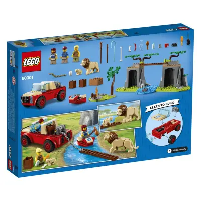 LEGO City Wildlife 60301 Terenski avto za reševanje divjih živali