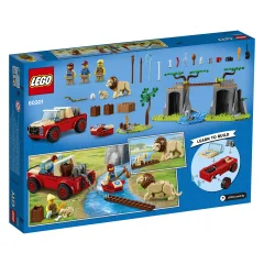LEGO City Wildlife 60301 Terenski avto za reševanje divjih živali