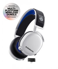 SteelSeries Arctis 7P+ slušalke Bele/