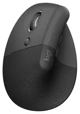 LOGITECH Lift left, ergonomska brezžična miška, grafitna