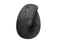 LOGITECH Lift left, ergonomska brezžična miška, grafitna