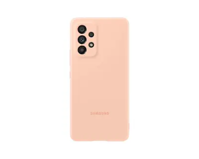 SAMSUNG SILIKON GALAXY A53 ovitek oranžno-roza