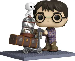 FUNKO POP Deluxe: HP Anniversary- Harry Pushing Trolley figura