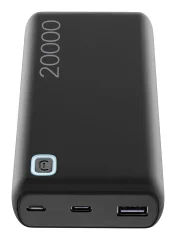 Prenosna baterija ESSENCE, 20000, črna