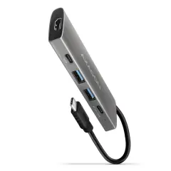 AXAGON Hub HDMI + 2xUSB-A + 2xUSB-C 13 cm USB-C/ Slim razdelilnik