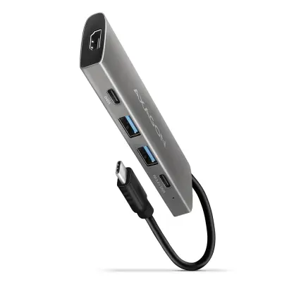 AXAGON Hub HDMI + 2xUSB-A + 2xUSB-C 13 cm USB-C/ Slim razdelilnik