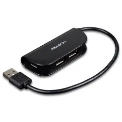 AXAGON Hub 4xUSB 2.0 Ready 20 cm USB-A stikalo