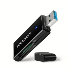 Axagon čitalec kartic SD in MicroSD USB 3.2/