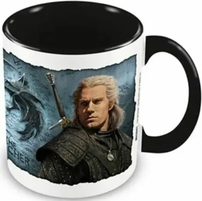 PYRAMID THE WITCHER BOUND BY FATE BLACK INNER C MUG SKODELICA