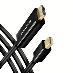 Axagon MiniDisplayPort na HDMI 1.4 4K/30Hz 1,8 m kabel