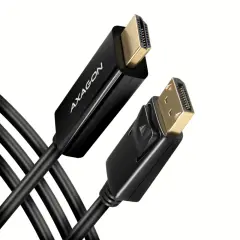 AXAGON DisplayPort na HDMI 1.4 4K/30Hz 1,8 m/ kabel