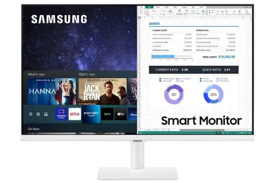 SAMSUNG S27AM501 SMART M5, 27", VA, 16:9, 1920x1080, 2xHDMI, wifi, bluetooth, bel monitor