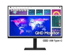 SAMSUNG B2B S27A600UUU, 27'', IPS, 16:9, 2560x1440, DP, HDMI, 3xUSB, USB-C monitor