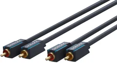 Clicktronic 70376 kabel 2xRCA M / 2xRCA M 0,5m