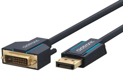 Clicktronic 70731 kabel DP M/DVI-D M 5,0m
