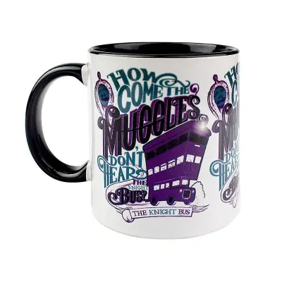 PYRAMID HARRY POTTER KNIGHT BUS BLACK MUG SKODELICA
