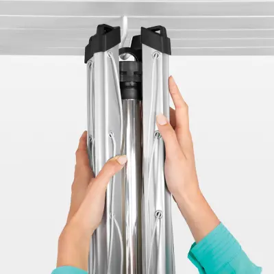 Brabantia zunanji sušilnik TOPSPINNER za perila 40m sivo