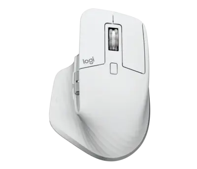 LOGITECH MX Master 3s, brezžična miška, bela