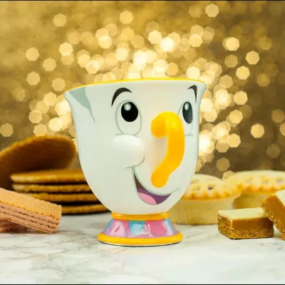 PALADONE BEAUTY AND THE BEAST CHIP MUG skodelica