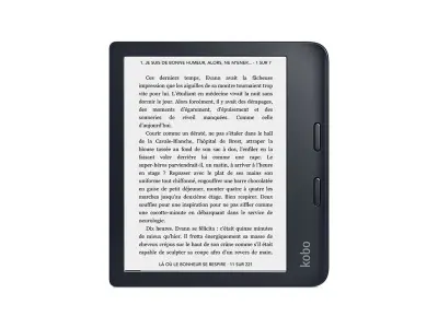 KOBO Libra 2, 7'' Touch, 32GB WiFi E-bralnik, črn