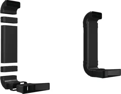 BOSCH HEZ9VDKR0 L-koleno (70cm) set za recirkulacijo