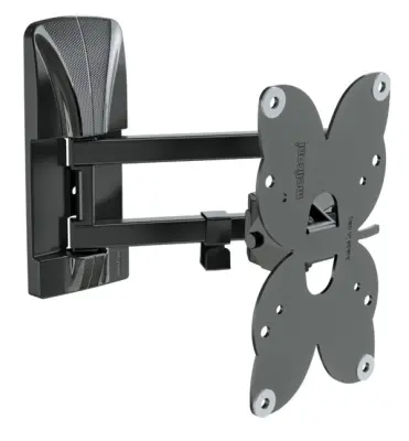 MELICONI Slimstyle Plus 100-200 SPIN SDR nosilec črn