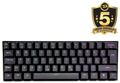 REDRAGON DRACONIC K530 RGB mehanska tipkovnica SLO/CRO LAYOUT