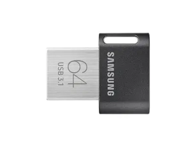 SAMSUNG FIT Plus, 64GB, USB 3.1, 300 MB/s USB ključek siv