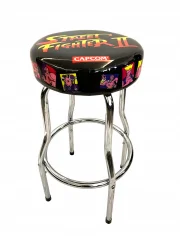 ARCADE1UP ADJUSTABLE STOOL - STREET FIGHTER II gaming stol