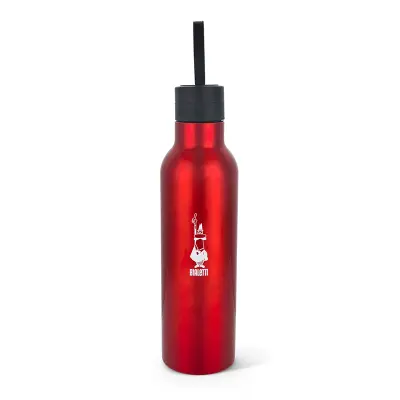 BIALETTI 0,75L termična steklenica, rdeča