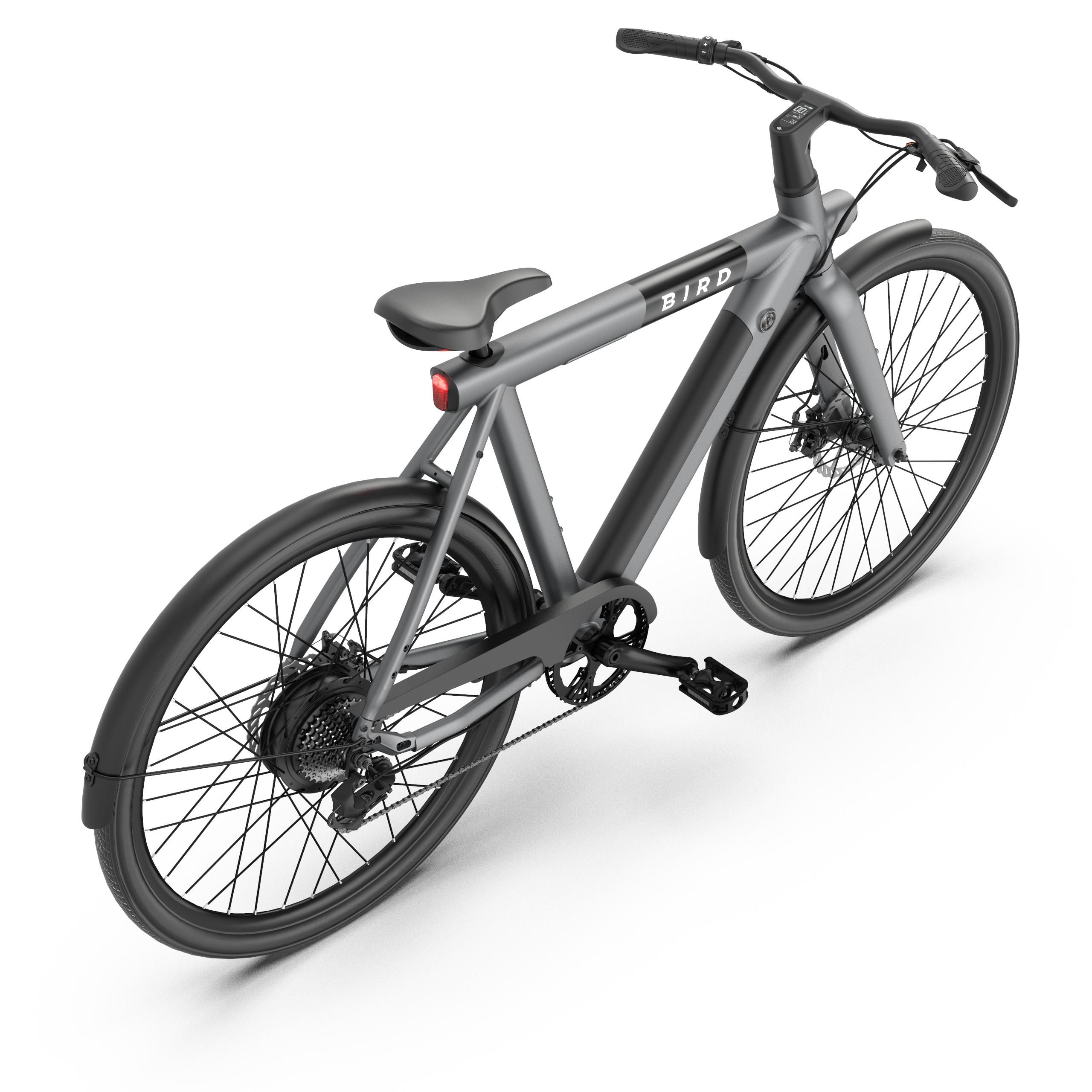 Električno kolo Bird Bike A Frame, Siva