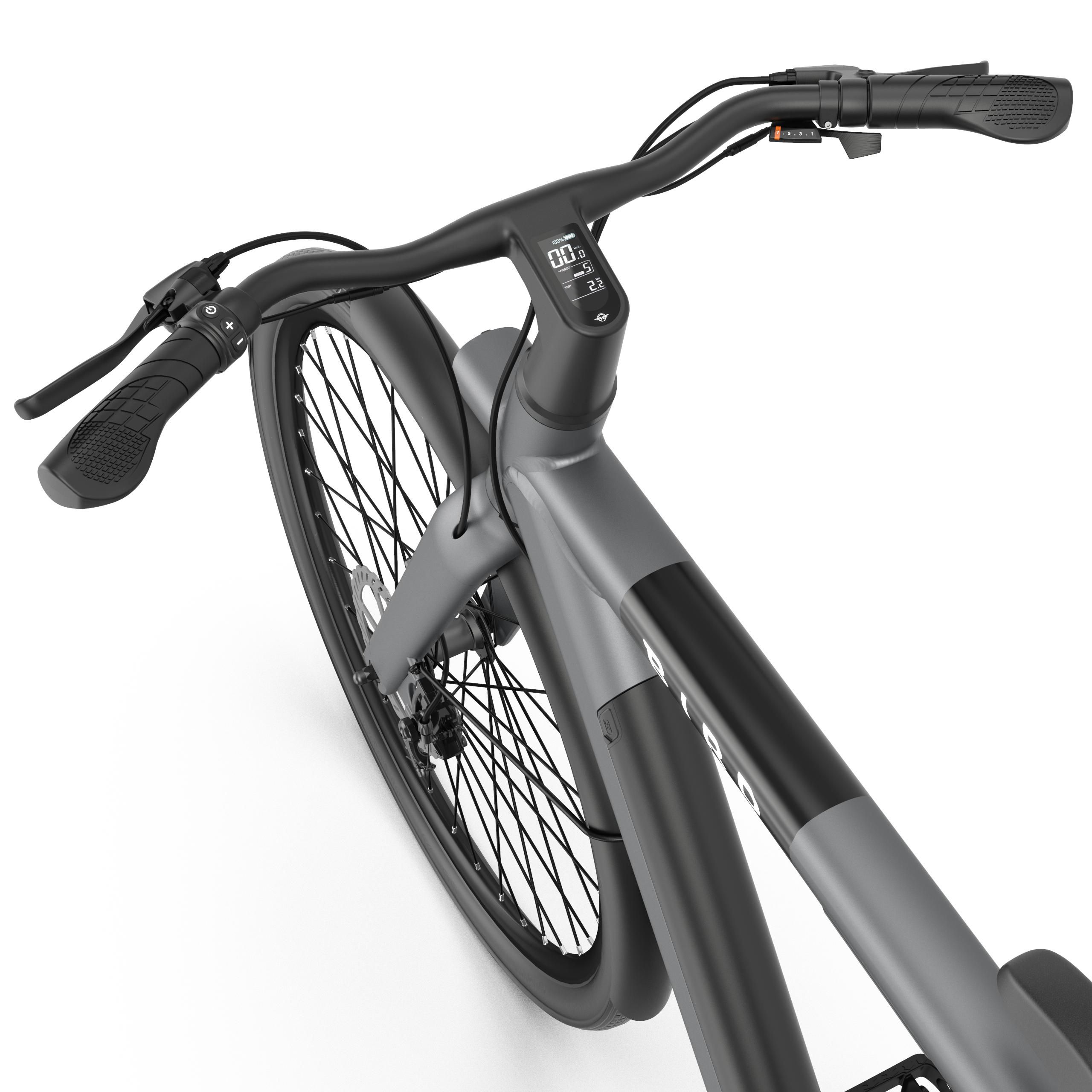 Električno kolo Bird Bike A Frame, Siva