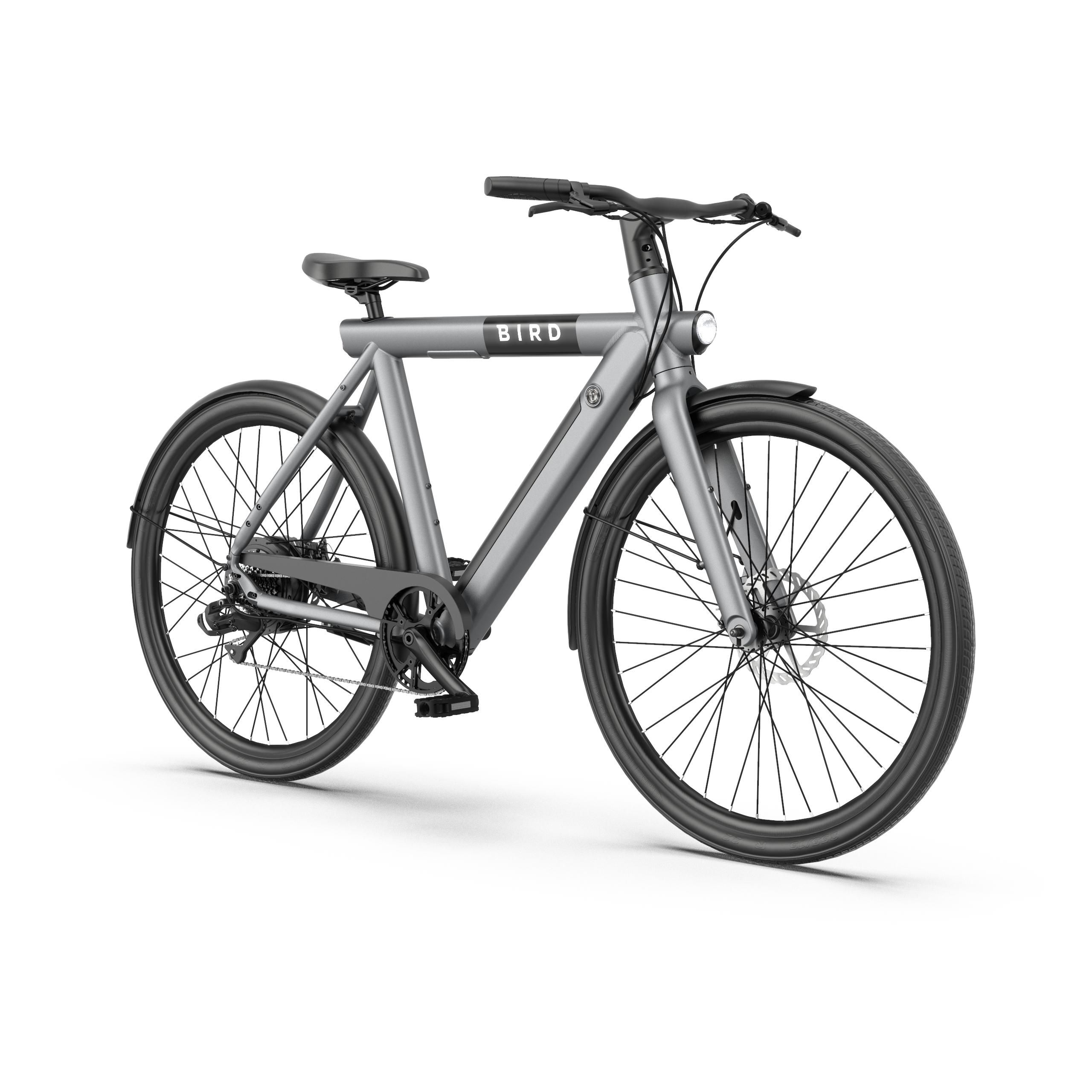 Električno kolo Bird Bike A Frame, Siva