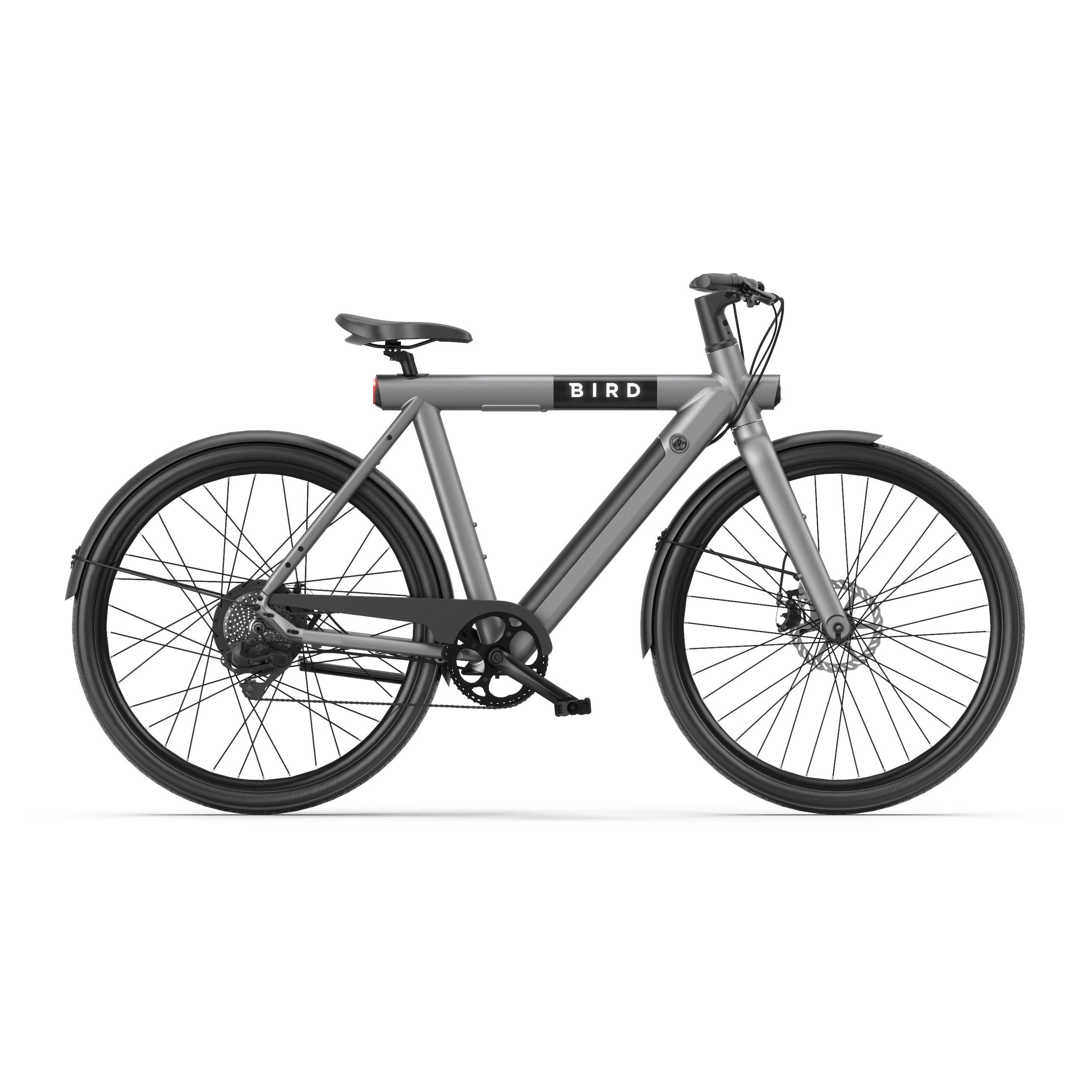 Električno kolo Bird Bike A Frame, Siva