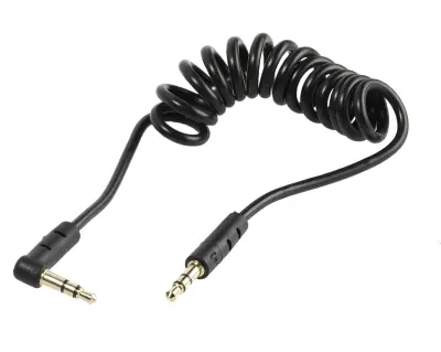 VIVANCO Aux spiralni kabel 1,5m