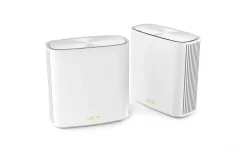 ASUS ZenWiFi XD6S Dual-Band AiMesh WiFi 6 System 2 Pack White Wall Mount router