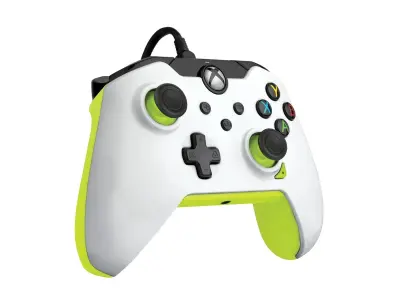 PDP XBOX žični kontroler belo rumen
