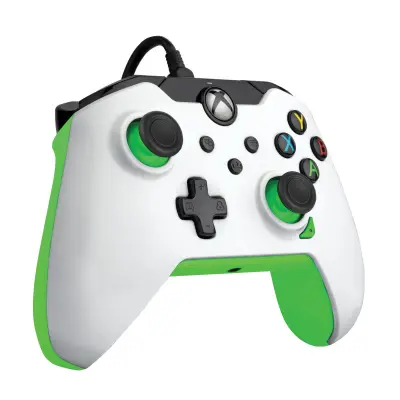 PDP XBOX žični kontroler belo zelen