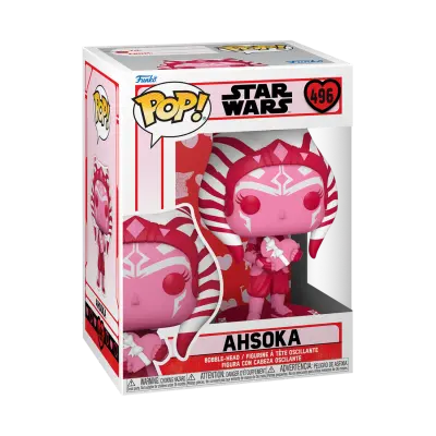 FUNKO POP STAR WARS: VALENTINES S2 - AHSOKA figura