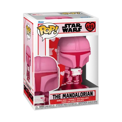 FUNKO POP STAR WARS: VALENTINES S2 - MANDALORIAN figura