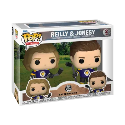 FUNKO POP TELEVISION: LETTERKENNY - 2PK REILLY & JONESY IN JERSEYS