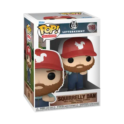 FUNKO POP TELEVISION: LETTER KENNY - SQUIRRELLY DAN figura
