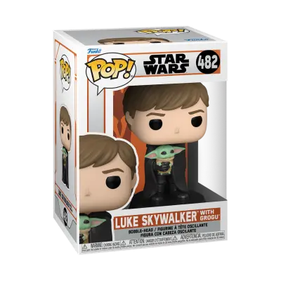 FUNKO POP STAR WARS: MANDALORIAN - LUKE W/CHILD figura